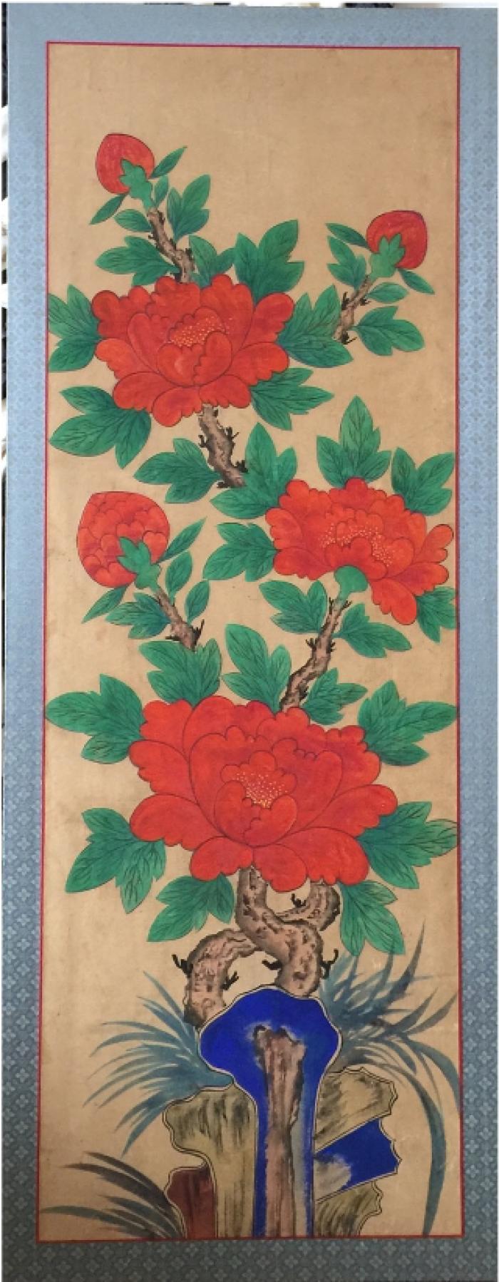 Very folk style,
Flowers and birds Painting