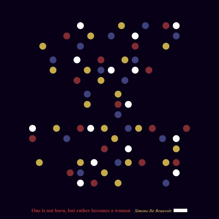 Simone De Beauvoir Scarf